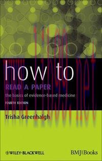[AME]How to Read a Paper: The Basics of Evidence-Based Medicine 4th (Original PDF)