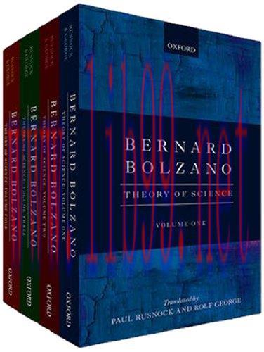 [FOX-Ebook]Bernard Bolzano: Theory of Science ( 4 Volumes)