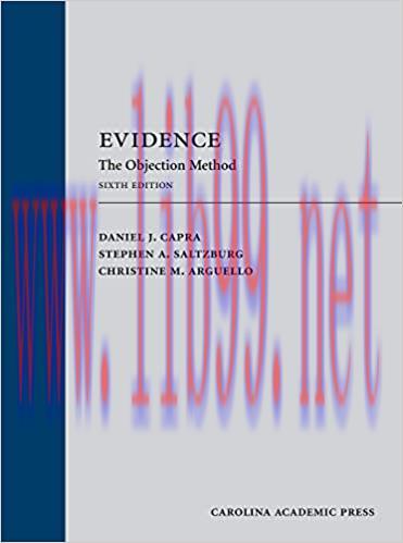 [PDF]Evidence The Objection Method, 6th Edition