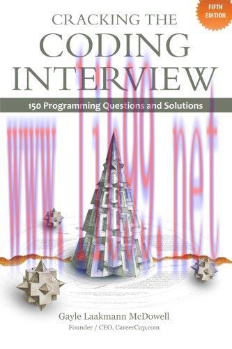 [FOX-Ebook]Cracking the Coding Interview: 150 Programming Questions and Solutions, 5th Edition