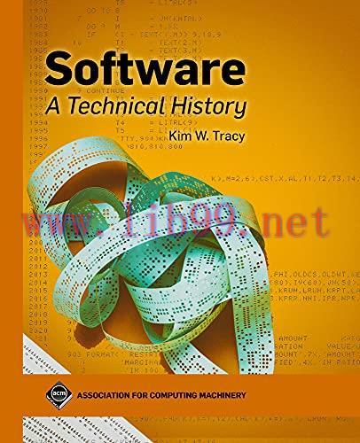 [FOX-Ebook]Software: A Technical History
