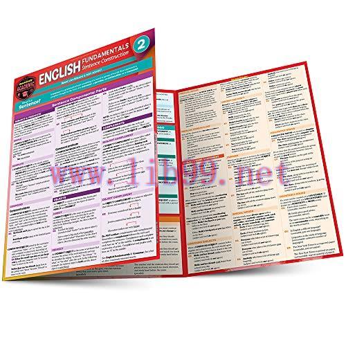 [FOX-Ebook]English Fundamentals 2 - Sentence Construction: QuickStudy Language Arts Laminated R...