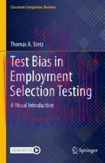 [PDF]Test Bias in Employment Selection Testing: A Visual Introduction