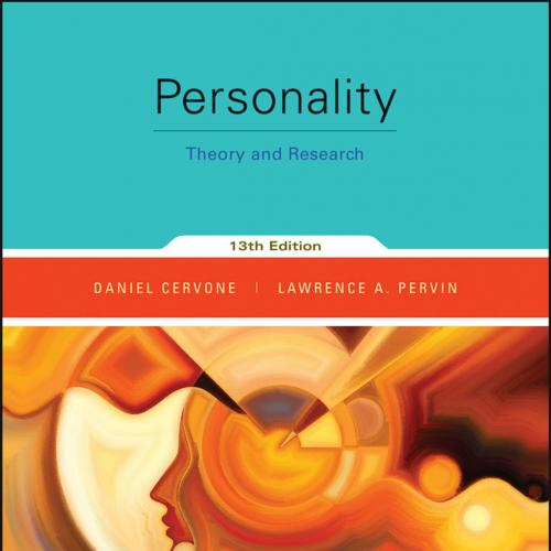 Personality Theory and Research 13th Edition by Daniel Cervone - Daniel Cervone
