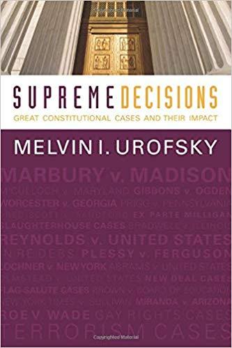 (PDF)Supreme Decisions Great Constitutional Cases and Their Impact 1st Edition