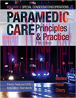 (PDF)Paramedic Care: Principles & Practice, Volume 5, Trauma 5th Edition