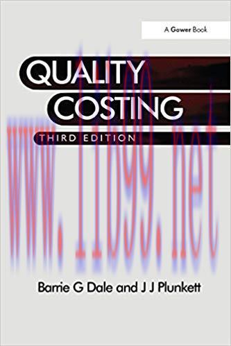 (PDF)Quality Costing 3rd Edition