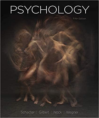 Psychology 5th Edition [Daniel L. Schacter]