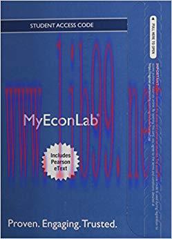 (PDF)NEW MyEconLab&reg; with Pearson eText &mdash; Instant Access &mdash; for Macroeconomics 2nd Edition