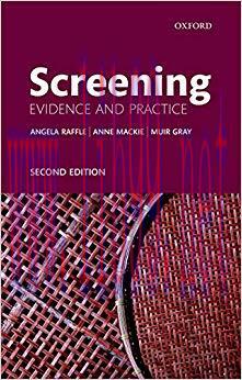 (PDF)Screening: Evidence and Practice 2nd Edition