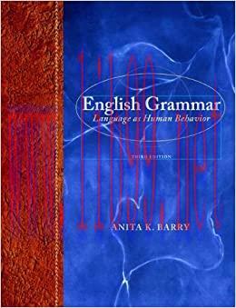 (PDF)English Grammar: Language as Human BehaviorLanguage as Human Behavior (2-downloads)