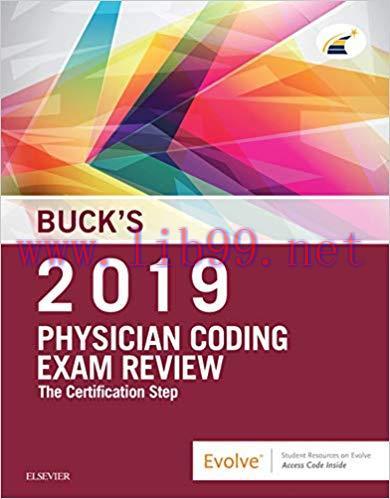 [AME]Buck's Physician Coding Exam Review 2019: The Certification Step (ORIGINAL PDF from_ Publi...