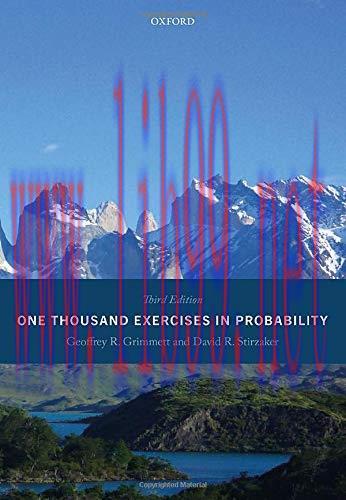 [FOX-Ebook]One Thousand Exercises in Probability: 3rd Edition