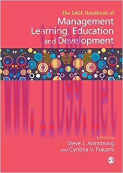 (PDF)The SAGE Handbook of Management Learning, Education and Development 1st Edition