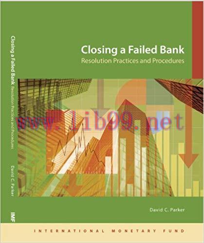 (PDF)Closing a Failed Bank: Resolution Practices and Procedures Pap/Cdr Edition