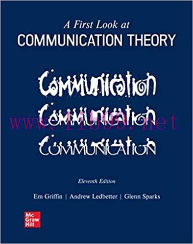 [PDF]A First Look at Communication Theory 11th Edition [EM GRIFFIN]