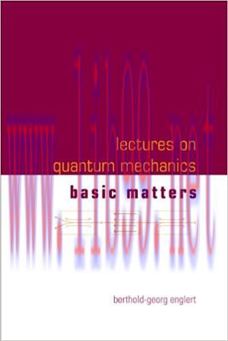 (PDF)Lectures On Quantum Mechanics &ndash; Volume 1: Basic Matters