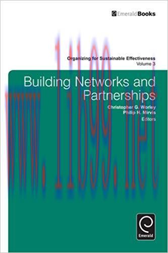 (PDF)Building Networks for Sustainable Effectiveness (Organizing for Sustainable Effectiveness ...