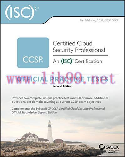 [FOX-Ebook](ISC)2 CCSP Certified Cloud Security Professional Official Practice Tests, 2nd Editi...