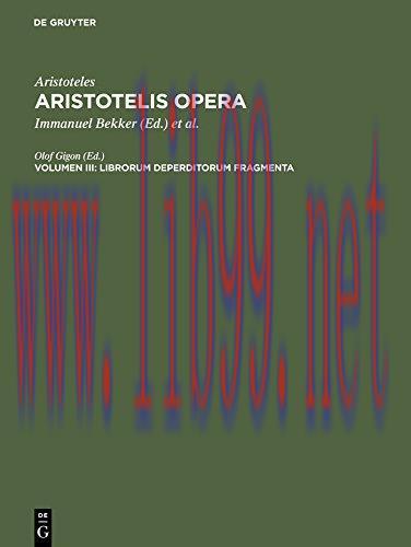 (PDF)Librorum deperditorum fragmenta (German Edition)