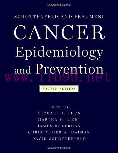[AME]Cancer Epidemiology and Prevention, 4th Edition (PDF)