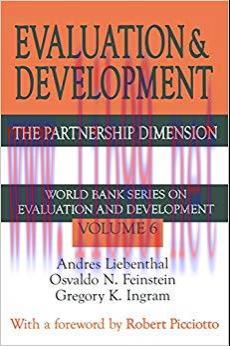 (PDF)Evaluation and Development: The Partnership Dimension World Bank Series on Evaluation and ...