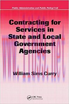 (PDF)Contracting for Services in State and Local Government Agencies (Public Administration and...