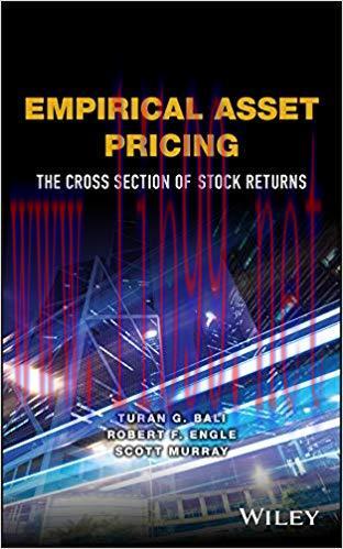 (PDF)Empirical Asset Pricing: The Cross Section of Stock Returns (Wiley Series in Probability a...