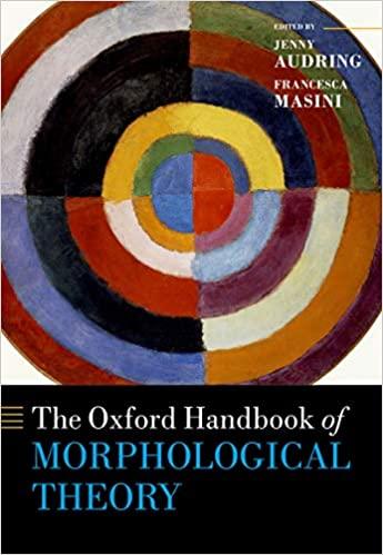 (PDF)The Oxford Handbook of Morphological Theory (Oxford Handbooks)
