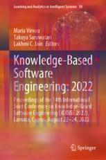 [PDF]Knowledge-Based Software Engineering: 2022: Proceedings of the 14th International Joint Co...