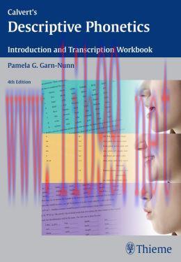 [AME]Calvert&rsquo;s Descriptive Phonetics: Introduction and Transcription Workbook (EPUB)