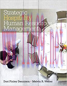 (PDF)Strategic Hospitality Human Resources Management 1st Edition