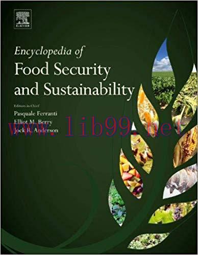 [PDF]Encyclopedia of Food Security and Sustainability