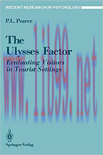 (PDF)The Ulysses Factor: Evaluating Visitors in Tourist Settings (Recent Research in Psychology...