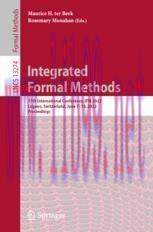 [PDF]Integrated Formal Methods: 17th International Conference, IFM 2022, Lugano, Switzerland, J...