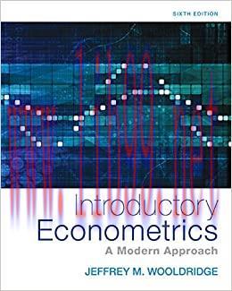 (PDF)Introductory Econometrics: A Modern Approach &ndash; Standalone Book