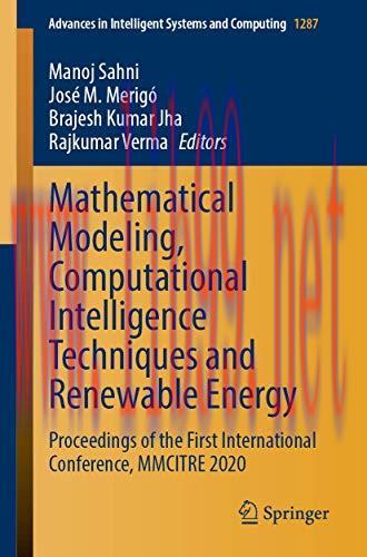 [FOX-Ebook]Mathematical Modeling, Computational Intelligence Techniques and Renewable Energy