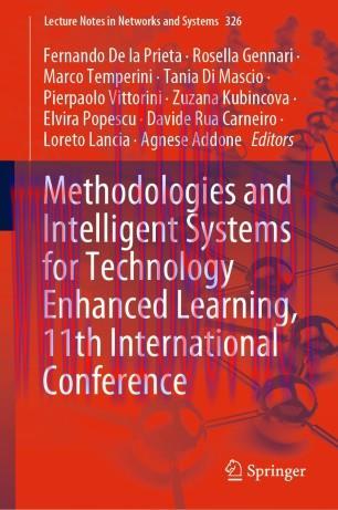Methodologies and Intelligent Systems for Technology Enhanced Learning, 11th International Conf...