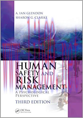 (PDF)Human Safety and Risk Management: A Psychological Perspective, Third Edition 3rd Edition