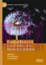 [PDF]Populist Rhetorics: Case Studies and a Minimalist Definition