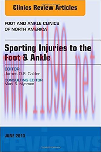 [PDF]Sporting Injuries to the Foot & Ankle