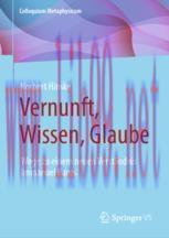 [PDF]Vernunft, Wissen, Glaube: Wege zu einem neuen Verst&auml;ndnis Immanuel Kants