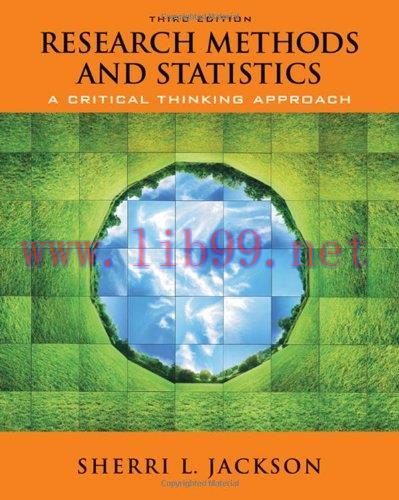 [FOX-Ebook]Research Methods and Statistics, 3rd Edition