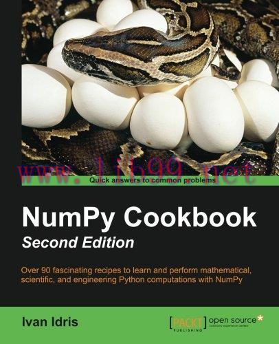 [FOX-Ebook]NumPy Cookbook, 2nd Edition