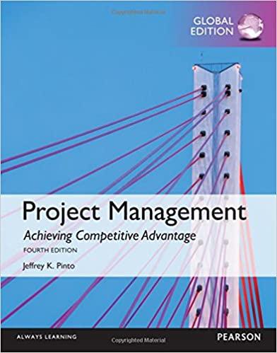 (Solution Manual)Project Management Achieving Competitive Advantage,4th Global Edition.zip