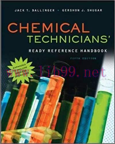 [PDF]Chemical Technicians\’ Ready Reference Handbook, 5th Edition