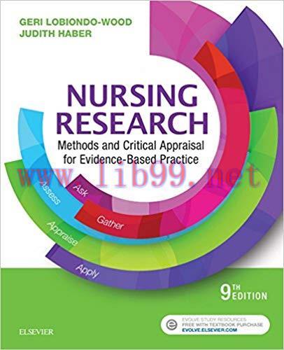 (PDF)Nursing Research – E-Book: Methods and Critical Appraisal for Evidence-Based Practice 9th ...