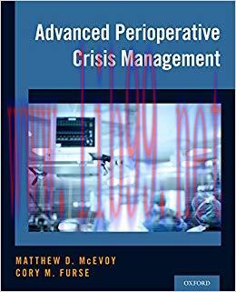 (PDF)Advanced Perioperative Crisis Management 1st Edition