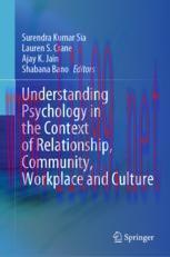 [PDF]Understanding Psychology in the Context of Relationship, Community, Workplace and Culture
