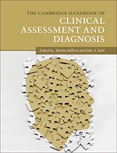 The Cambridge Handbook of Clinical Assessment and Diagnosis (Cambridge Handbooks in Psychology)